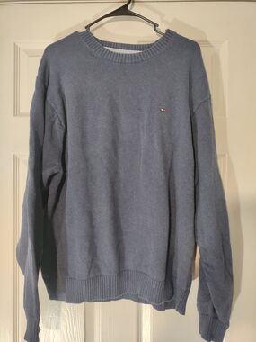 Tommy Hilfiger Men's Crewneck Sweater - Blue Gray